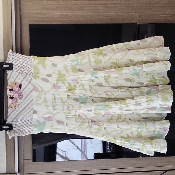 "Vintage", "Free People, Strapless Mini Dress" - Picture 16 of 16